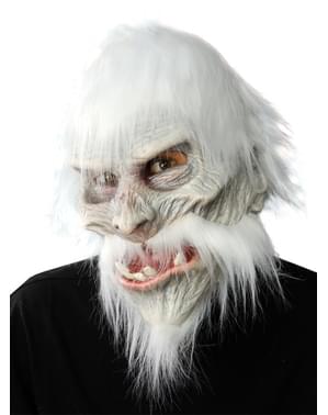 Възрастната маска за снежен човек