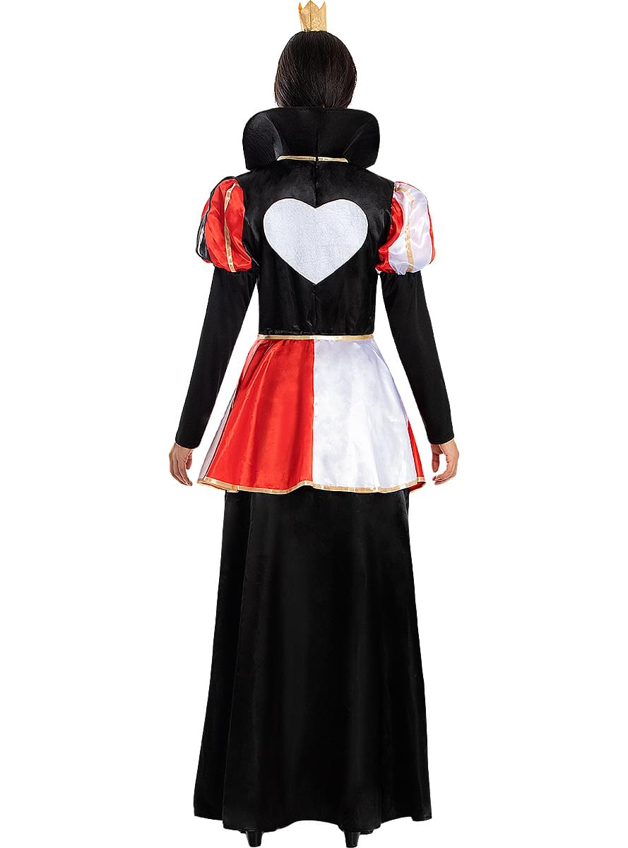 Klasický plus size kostým Srdcová královna pro ženy