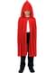 Capa de diablo roja para niños