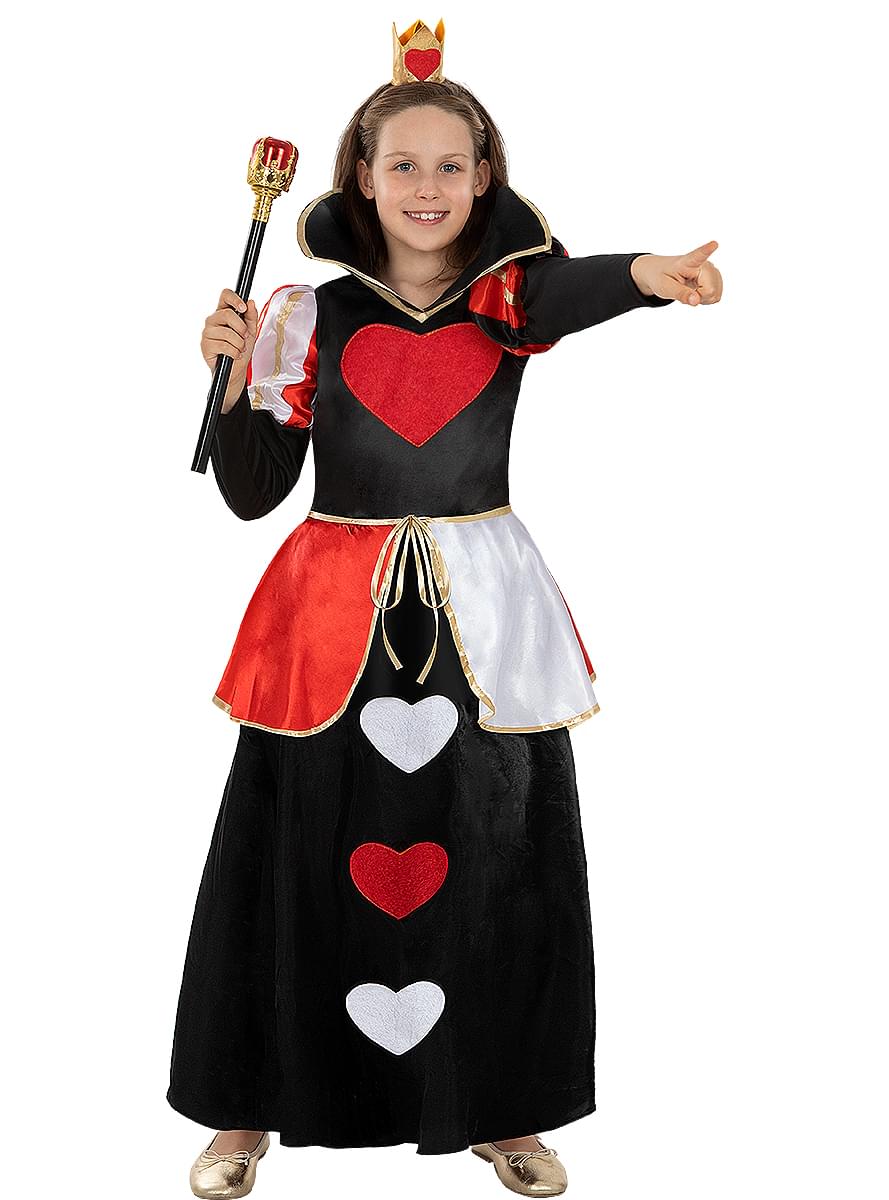 Klasični kostim Kraljice Srca za djevojčice
