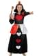 Klassisk Queen of Hearts kostyme til jenter