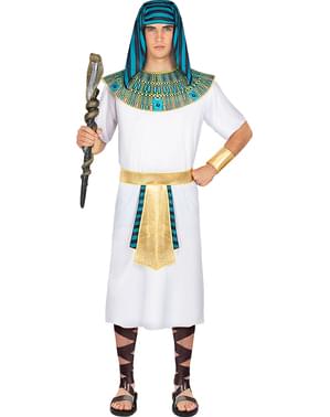 Men's Egyptian Costume Ancient Robe Pharaoh Egypt King Set Halloween Fancy  Dress