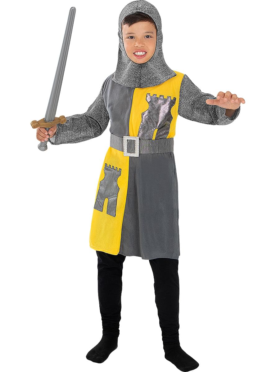 Disfraz de caballero medieval para niño