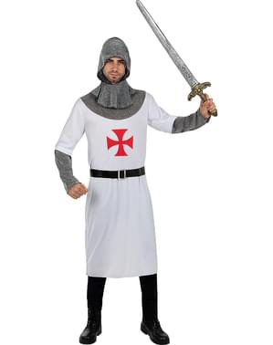 Knights Templar Kostyme til menn