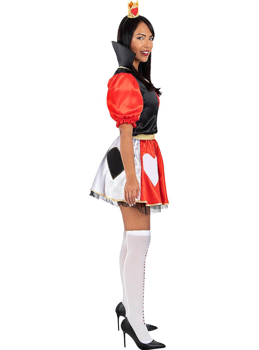 Costume da regina di cuori da donna