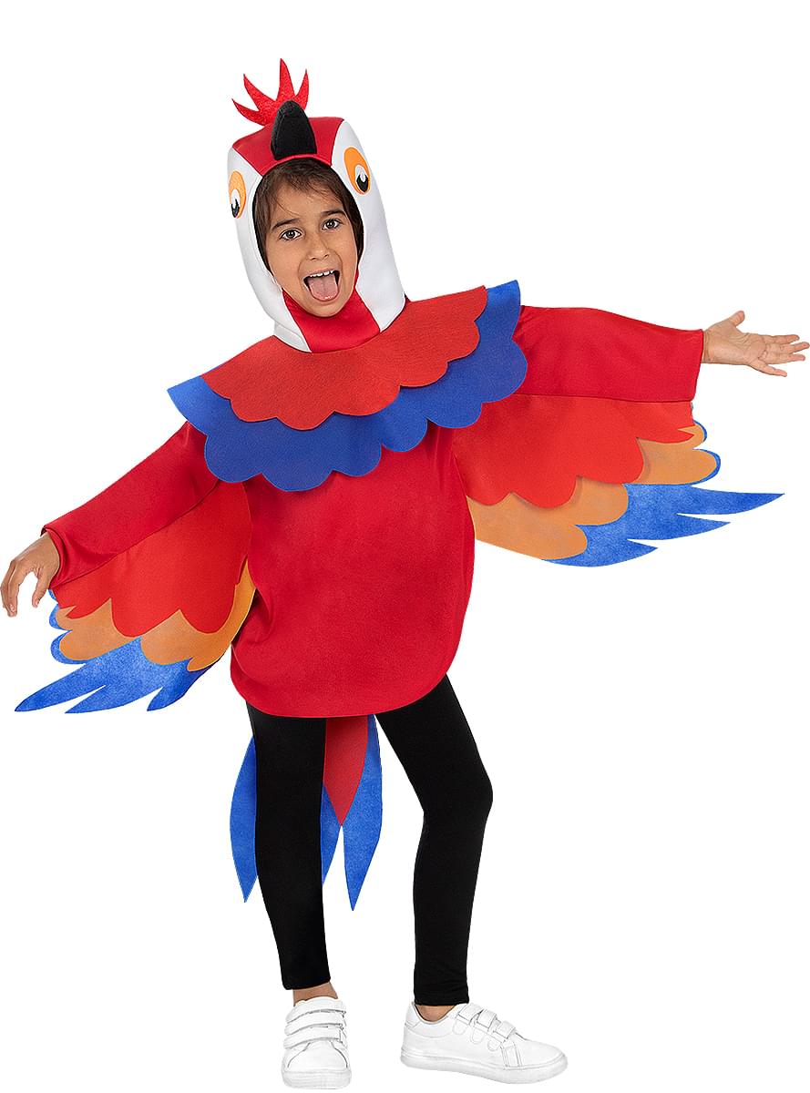 Papegøje kostume til børn