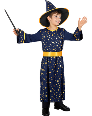 Costum Vrăjitorul Merlin pentru copii