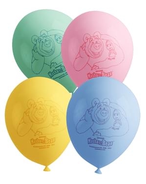 8 globos de Masha y el Oso