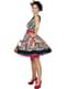 Pop Art Pin Up Kleid für Damen