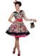 Vestido Pop Art pin up para mulher
