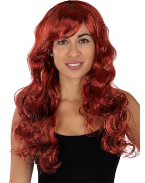 Περούκα με κόκκινα μαλλιά
