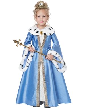 Viktorijanska kraljica kostum za deklice