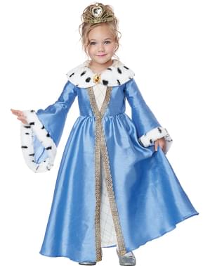 Fato de rainha vitoriana para menina