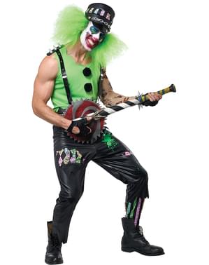 Psychopath Zirkus Clown Kostüm für Herren