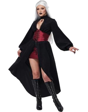 Sexy vampirka kostum s korzetom za ženske