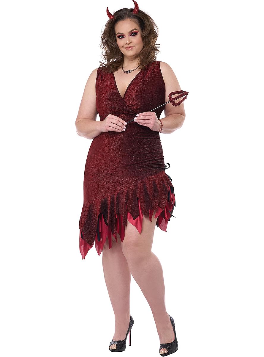 Amazing She-Devil Costume for Women Plus Size