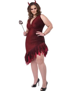 Fantastisk She-Devil-kostyme til kvinner i pluss størrelse