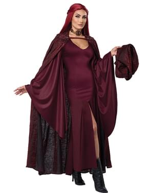 Red Witch Costume for Women