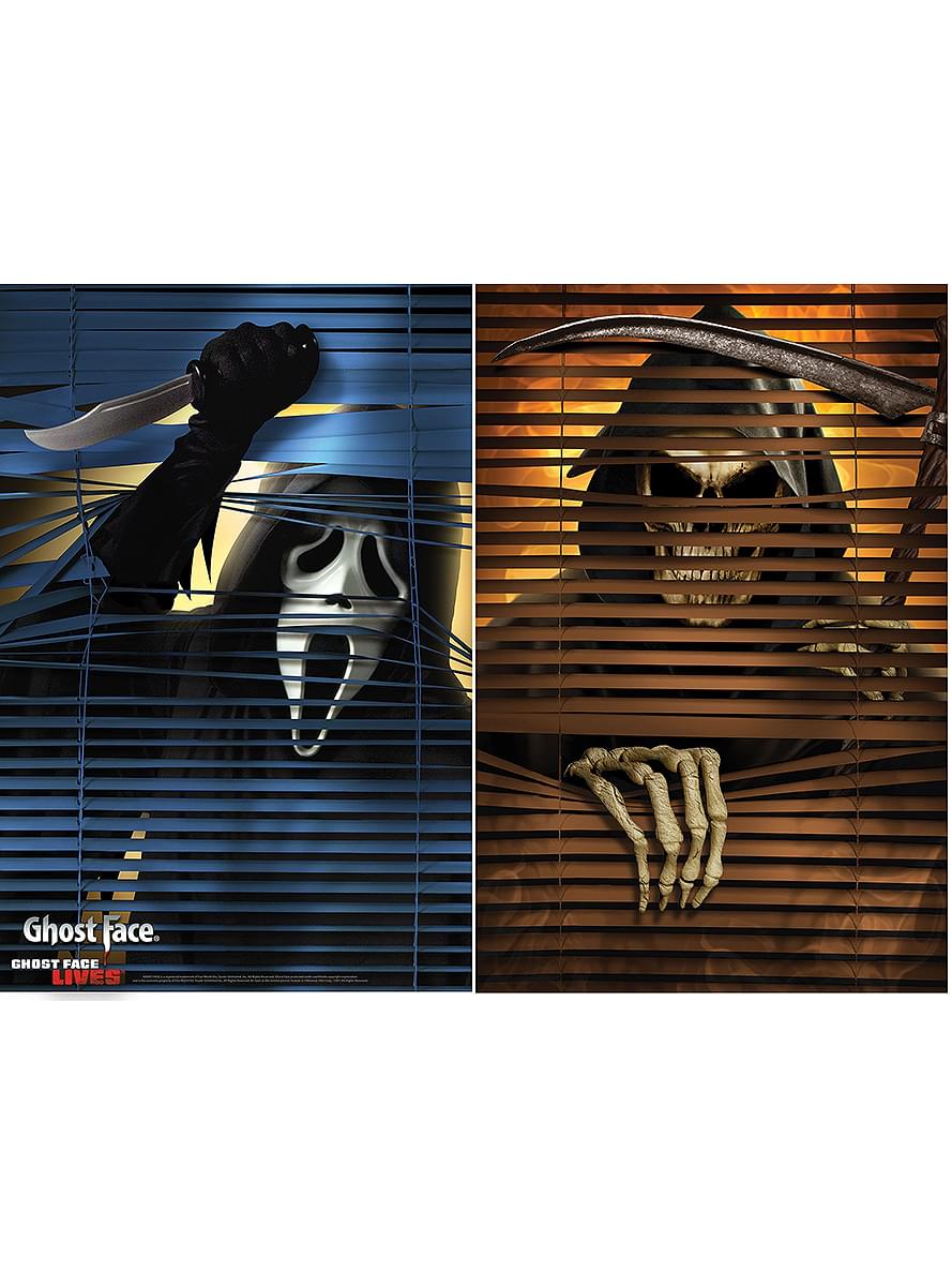 Nálepky na okno Scream Ghostface