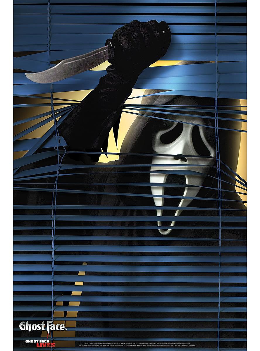 Scream Ghostface Raamstickers