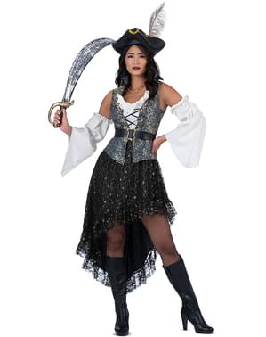 Costum de pirat Treasure pentru femei