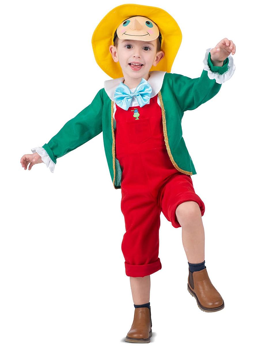 Fato de Pinóquio para meninos