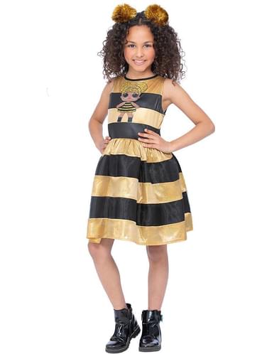 Vestito da ape per bambina: costume da calabrone con paillettes, vestito da compleanno - Italia