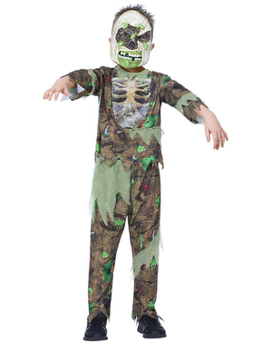 Chlapčenský kostým prehnitého zombie