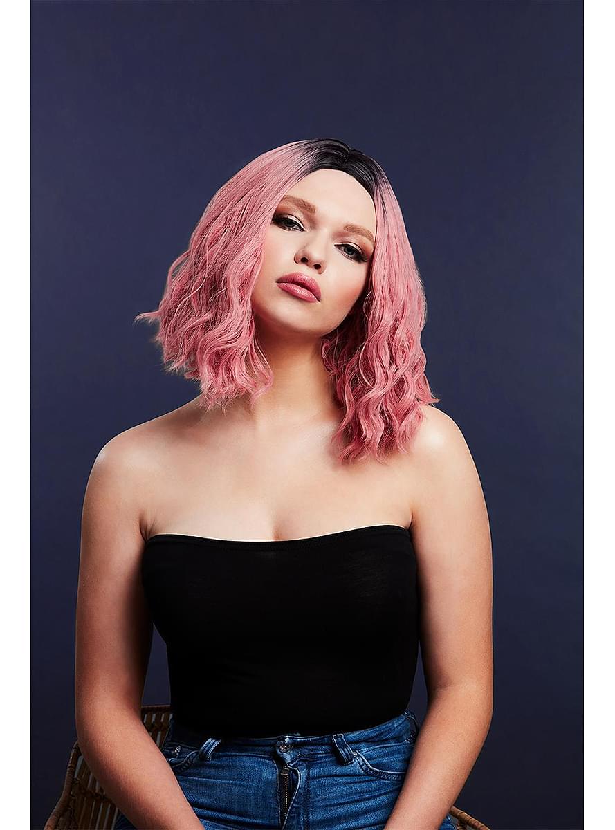 Peruk rosa kort