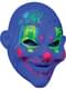 Maschera da clown horror effetto neon