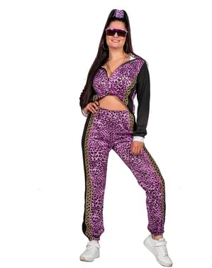 80s Animal Print Costume for Women