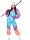 Costume da sciatrice anni '80 da donna