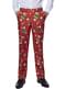 Costum de Crăciun „Christmas Brads Stars Red” - Suitmeister