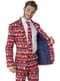 Nordic Pixel Red Julejakkesæt - Suitmeister