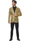 Blazer de lantejoulas douradas - Suitmeister