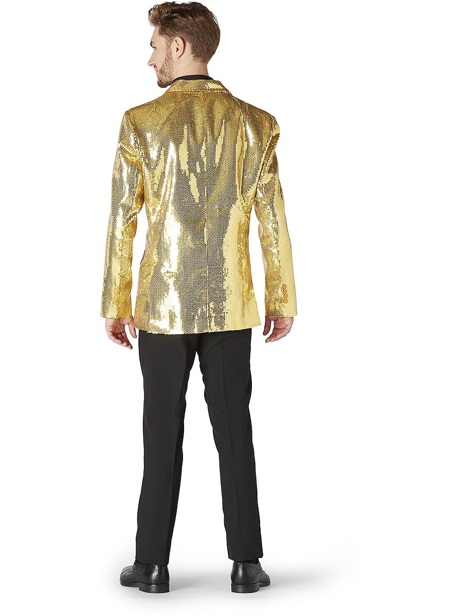 Gold Sequin Blazer - Suitmeister