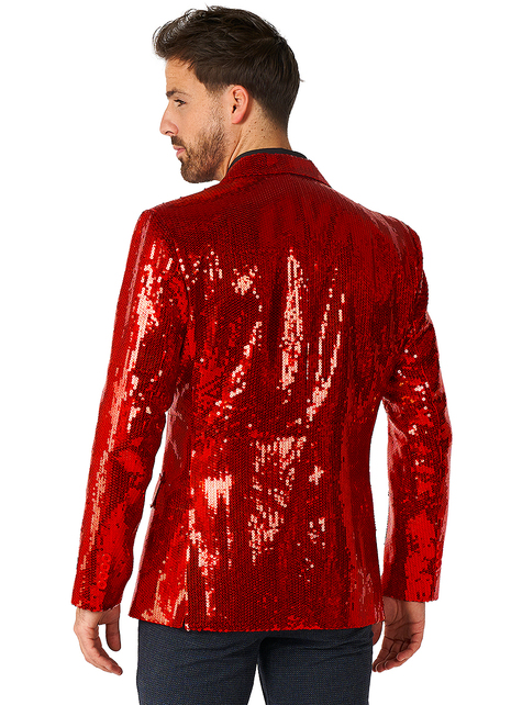 Red Sequin Blazer - Suitmeister