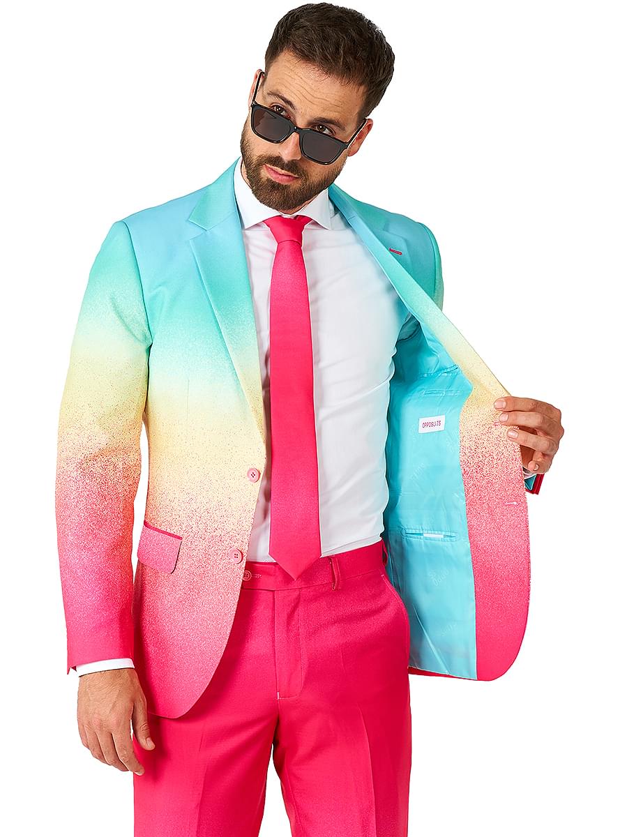 Kolorowy Garnitur Funky - OppoSuits