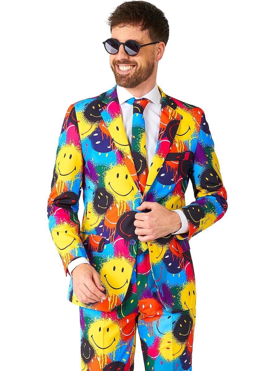 Smiley dryp jakkesæt - OppoSuits