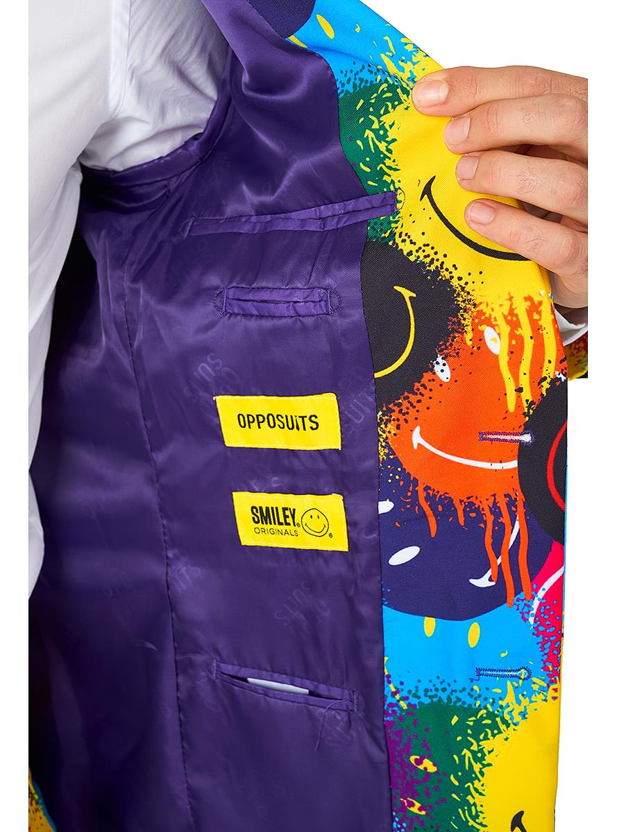 Smiley Drip Anzug - Opposuits