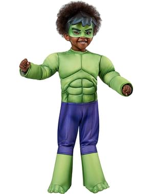 Fato de Hulk para menino - Spidey e a sua super equipa