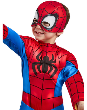 Fato de Homem-Aranha para menino - Spidey e a sua super equipa