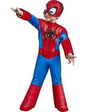 Fato de Homem-Aranha para menino - Spidey e a sua super equipa