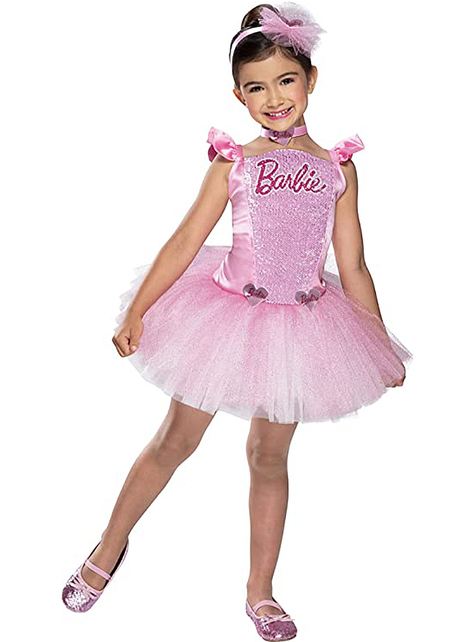Disfraz de Barbie bailarina para niña