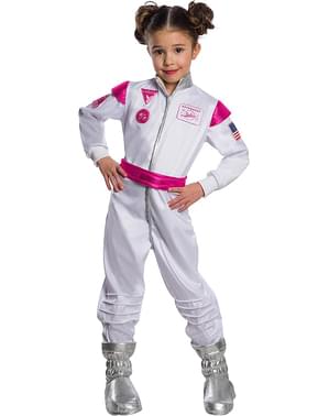 Costum Barbie astronaut pentru fete