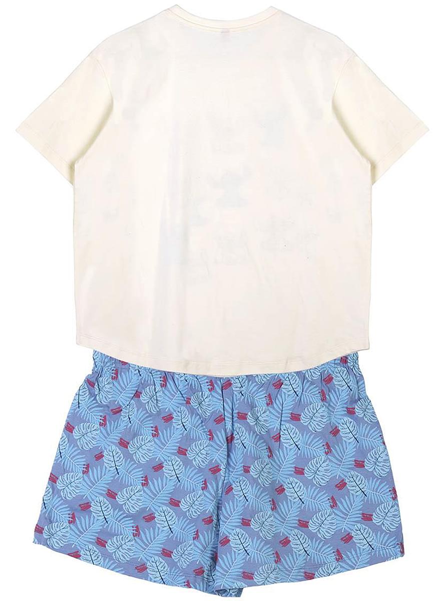 Pigiama Stitch corto da donna - Lilo & Stitch