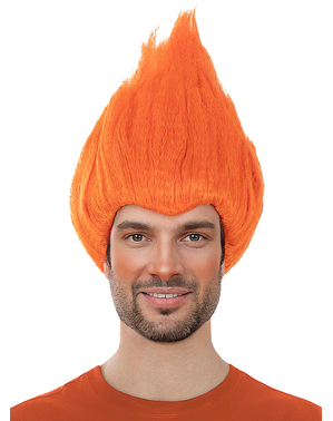 Orange Wig - Trolls