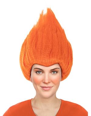 Πορτοκαλί περούκα - Trolls