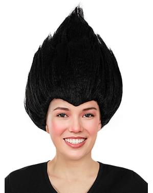 Perruque noire - Trolls