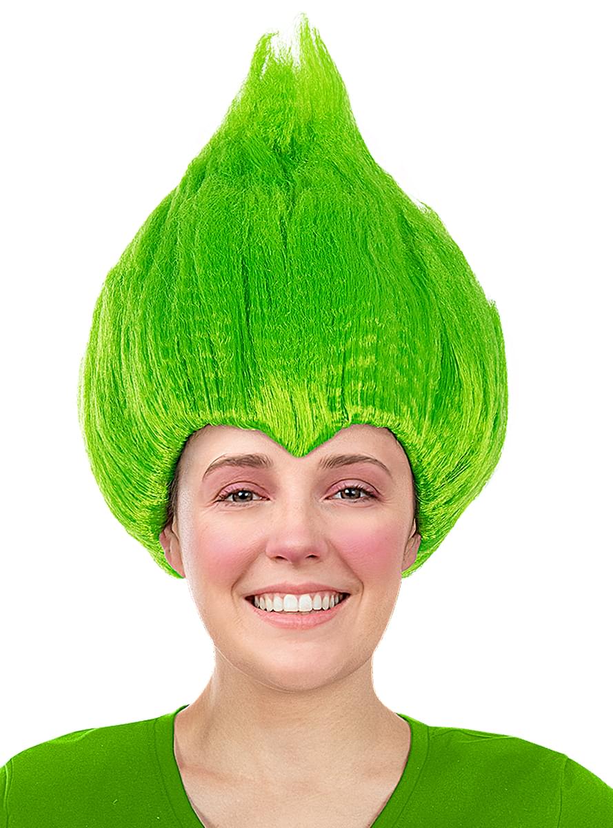 Grønn parykk - troll